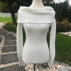 Off-the-Shoulder Sweater